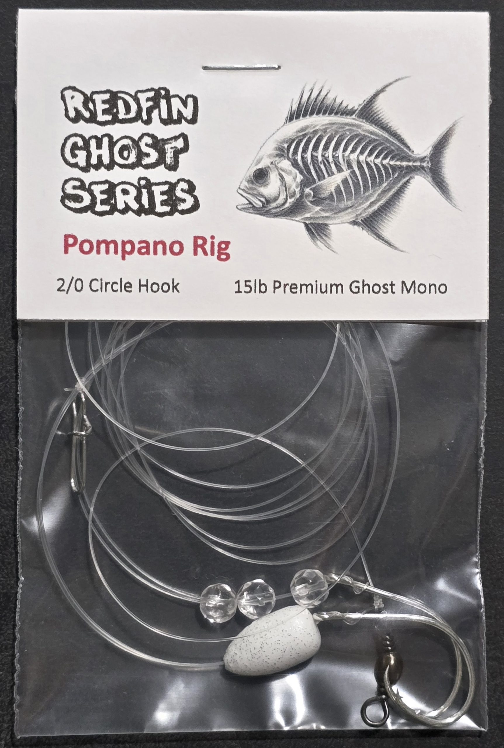 Redfin Ghost Series Pompano Rig - Redfin Fishing
